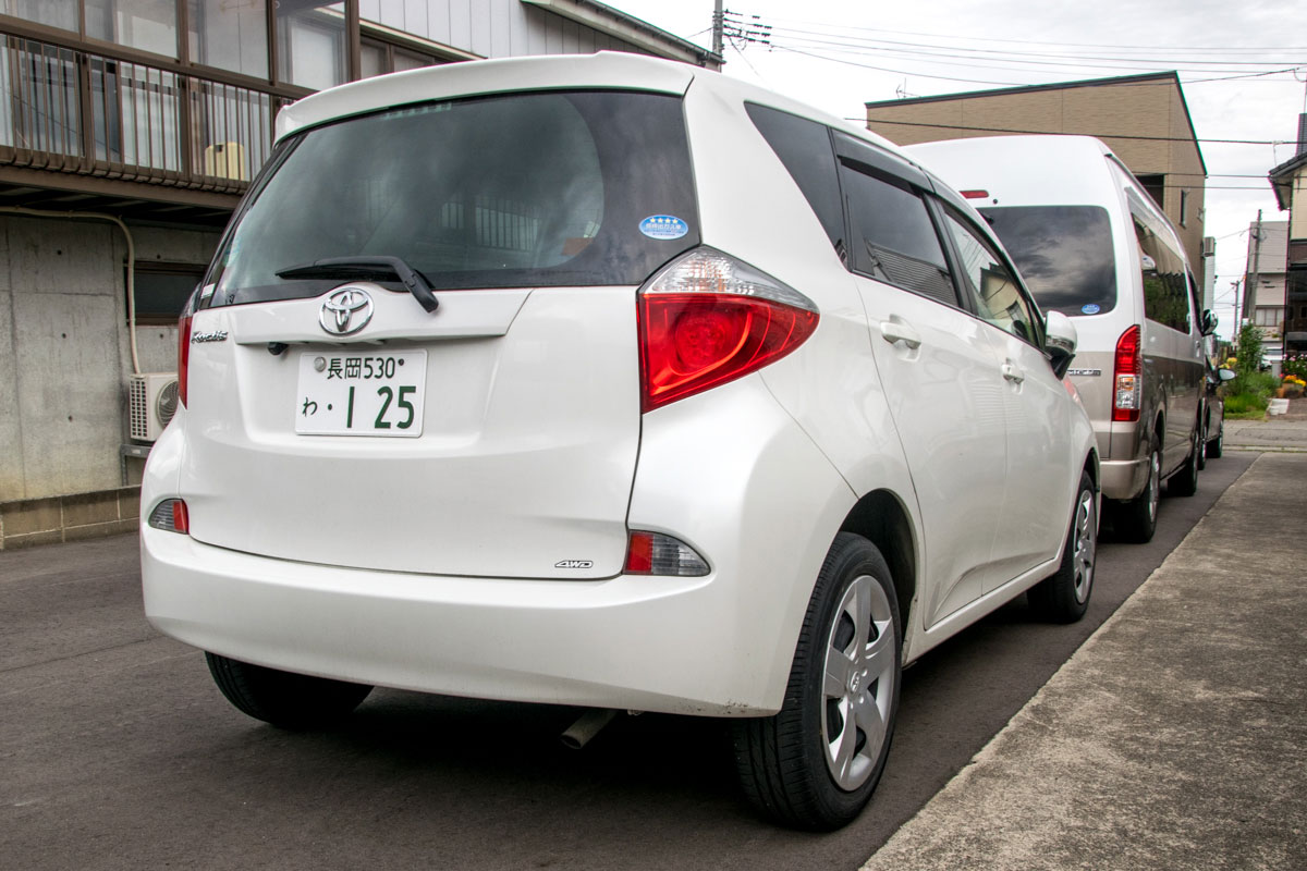 ラクティス 越路レンタカー ラクティス 越路レンタカー