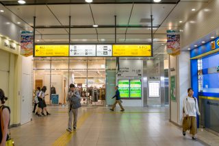 長岡駅 CoCoLo通路